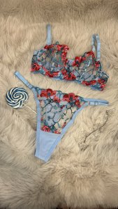 Flora mavi alt üst takım