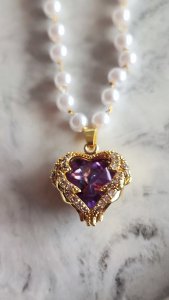 İNCİLİ ÇELİK PANDORA KOLYE