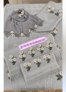 Papatya takımı 7 parça