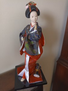 Koleksiyonluk geyşa biblo