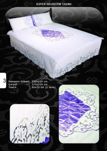 Ceyiz Süper iş nevresim takımı