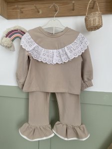 Fisto Detaylı Basic İspanyol Eşofman Takım