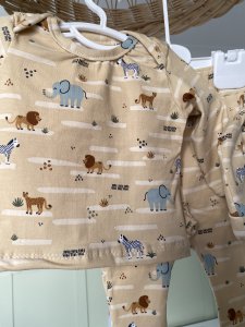 TuseMy %100 Organik Yenidoğan 3’lü Takım