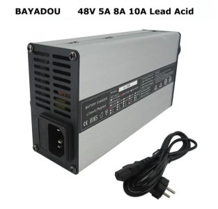 48 volt 8 amper şarj cihazı