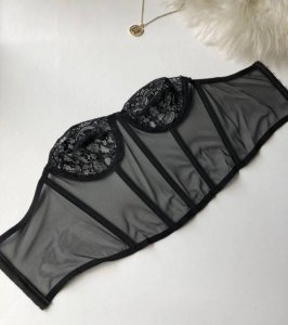 Tül Korse Büstiyer