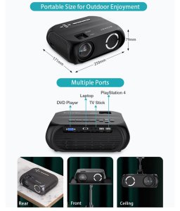 BlitzWolf BW-WP11 HD LED projektör