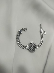 Çelik Yaşam Çiçeği Bileklik