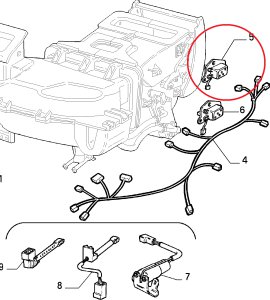 KALORİFER KLİMA KUTUSU KLEPE MOTORU TEMPRA 46722125--0132801107