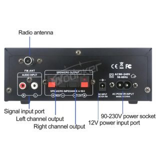AK45 HiFi Dijital Amfi