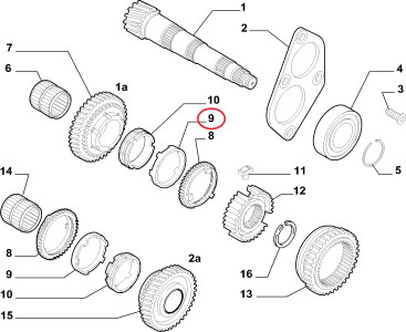 1.VİTES SEKROMENÇ SACI PALİO ALBEA DOBLO LINEA FIORINO 55235781--46759420