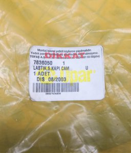 BAGAJ CAM FİTİLİ UNO 7636050