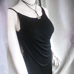 LİKRALI ŞİFON DETAY UZUN ABİYE ELBİSE