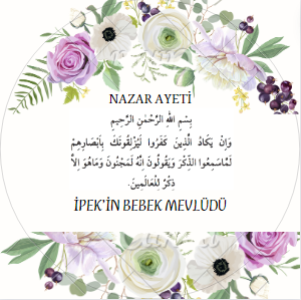 Kişiye Özel Magnet Doğum günü Mevlid İşyerlerinize Özel Baskı