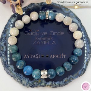 Bileklik Aytaşı Ve Apatit Doğaltaşlı