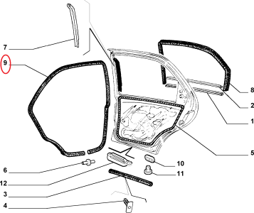 SOL ARKA KAPI BANDI PALİO SİENA ALBEA 46415187--51768508