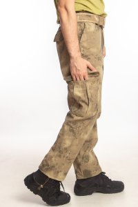 Jandarma Doğu Çöl Kamuflaj Renkli Kargo Cepli Taktik Pantolon