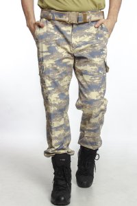Hava Kuvvetleri Yeni Kamuflaj Renkli Kargo Cepli Taktik Pantolon