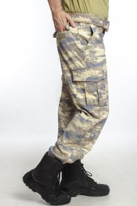 Hava Kuvvetleri Yeni Kamuflaj Renkli Kargo Cepli Taktik Pantolon