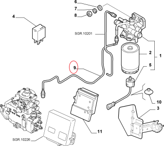 MAZOT BORUSU HORTUM 2,8 JTD DUCATO BOXER 1338327080
