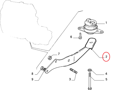 ŞANZUMAN BAĞLANTI KULAĞI MPİ TEMPRA TİPO 7637214