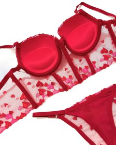 Kalpli Büstiyer Takım