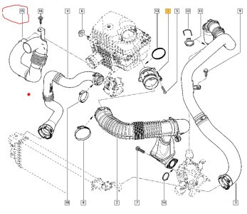 (KIRIK) HAVA FİLTRE BORUSU MASTER3 8200751729--165554107R