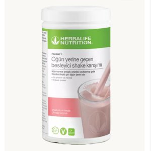 Herbalife öğün yerine geçen besleyici shake karışımı