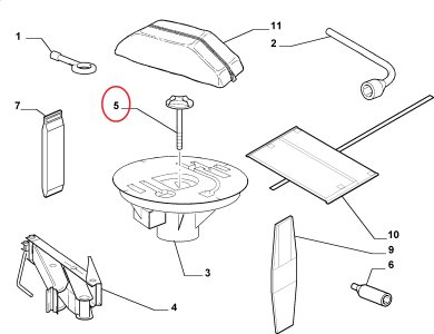 STEPNE AVADANLIK TUTUCU TESPİT CİVATASI PALİO SİENA ALBEA 46446984