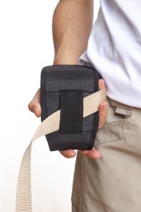 Siyah Renkli Paslanmaz Çelik Masolet Kelepçe ve Kapalı Kelepçe Kılıfı