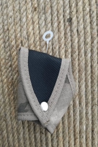 Jandarma Kamuflaj Renkli Paslanmaz Metal Zincirli Masolet Kelepçe ve Açık Kelepçe Kılıfı