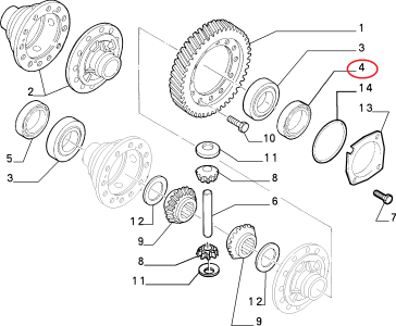 SOL AKS KEÇESİ (40X58X10) SCUDO JUMPY 9603370680--1608816780