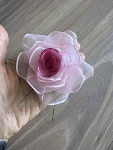 Organze Kumaş Broş, Korsaj