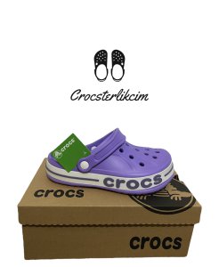 Lila Crocs Terlik