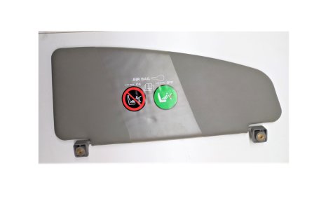 ORJİNAL ÖN CAM GÜNEŞLİK SAĞ (GRİ) (AIRBAG İKAZ) DOBLO2 735417503