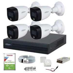 4 kameralı Güvenlik Kamera Seti