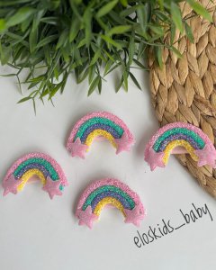 Gökkuşağı klips toka