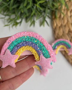 Gökkuşağı klips toka