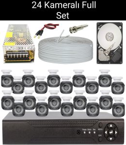 24 Kameralı Full Set