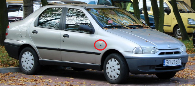 ORJİNAL ÖN ÇAMURLUK (75) YAZI 1.2 PALIO SIENA 46529827