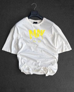 DarkCat Baskılı Oversize Unisex T-shirt