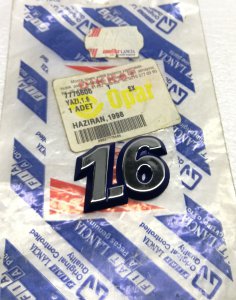 ORJİNAL ARKA BAGAJ KAPAĞI (1,6) YAZI TEMPRA TİPO 7775606