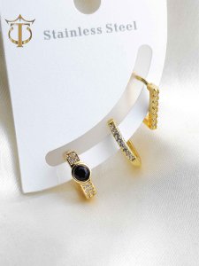 Çelik Küpe - 3 lü set