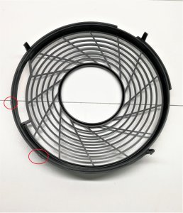 (KUSURLU) RADYATÖR FANI IZGARASI ASTRA G ZAFİRA A 1341611