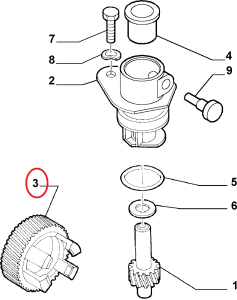 KİLOMETRE DİŞLİ KARŞILIĞI (27 DİŞ) 2,0 JTD DUCATO 9636832780 9643631380
