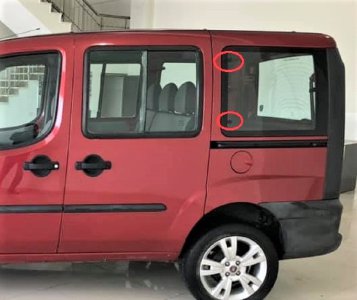 ARKA YAN CAM TAPASI DIŞ DOBLO 82490942