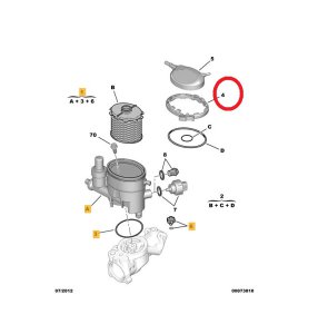 MAZOT FİLTRE KELEPÇESİ DW8 PARTNER-BERLİNGO  1904.26