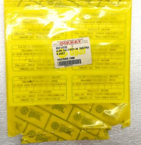 (TANE FİYATI) KLİMA GAZI UYARI ETİKETİ DKS TEMPRA PALİO 85012535