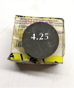 SUBAP AYAR ŞİMİ 4,25 MM SLX UNO TEMPRA TİPO PALİO 4152463