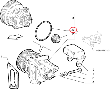 DEVİRDAİM ORİNGİ 1,4 1,6 PALİO SİENA MAREA BRAVA 7759338
