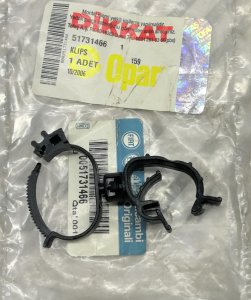Kalorifer Hortum Ve Tesisat Klipsi Fiat 51731466